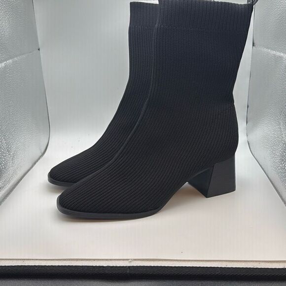 CUSHIONAIRE Women's Bishop Stretch boot SIZE 8 WIDE BLACK - Picture 3 of 7